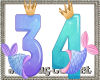 Mermaid Numbers 3 & 4