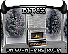 !B Unicorn Xmas Room