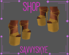 Rust Heels Set 1