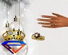 Choc Dia Engagement Ring