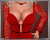 Scarlet lace dress