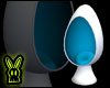 Retro Egg Chair - White