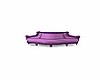 purple semicircular sofa