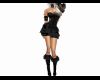 black dress outfit