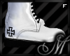 !M Panzer Boots White F