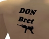 BLK DON BRET TAT