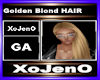 Golden Blond HAIR