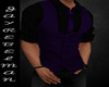 (J)Blk Purple Vest