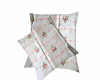 rose bed pillows