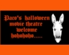 pacos halloween sign