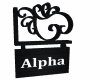 Alpha Sign