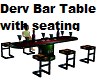 Derv Table/seating New
