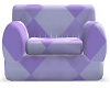 !HM! Purple Shapes Chair