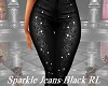 Sparkle Jeans Black RL