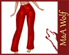 MW- Red Leather Pants