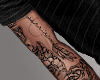 Owl Shirt + Arms Tattoo