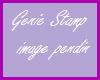 (V) Genie stamp 17