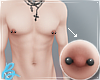 2BQ Nipple Piercings M