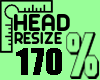 Head Resize 170% MF