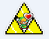 Link Triforce Sticker