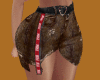 [Drk] Skirt Leather RL