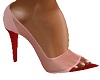 RED HEEL PINK SHOES