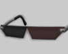 Razor shaped glasses