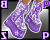 Bad Habit Boots / Purple
