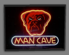 tv man cave animated