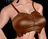 Brown Leather Top N10BB