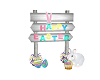 Happy Beaster Sign