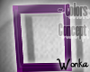 W° Purple .Frame