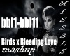 Birds x Bleeding love