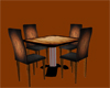 Table & Chaises de Bar