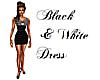 Black & White Dress