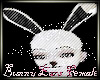  Black+white Bunny Ears 