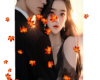 3DRV Anime couple cutout