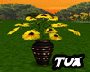 Sunflowers  Vase