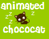 Sleeping chococat kitty