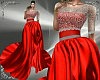 T- Glam Dress red. s