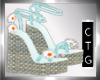 CTG  DAISY WEDGED SANDAL