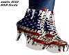 USA boots white