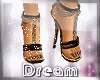 DM~Shining brown shoes