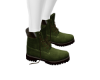 Green Work Boots