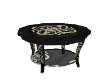 black& gold coffee table