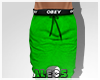 a. Obey Pants Green
