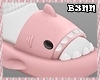 Pink Shark Slides.