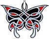 Celtic Butterfly Sticker