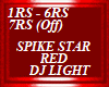 SPIKE STAR DJ LIGHT, RED
