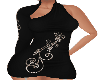 Black dress beads